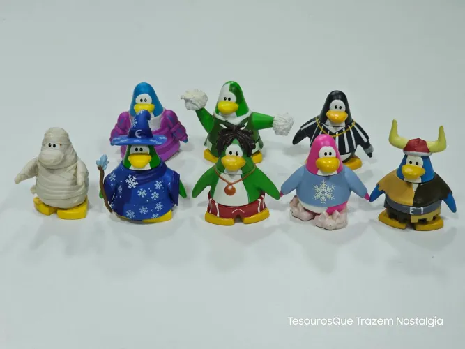Miniaturas Club Penguin Disney (Valores na Imagens)