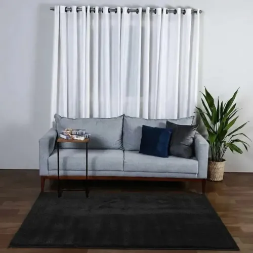 Vendo Tapete 1,40x 2m semi novo cor cinza