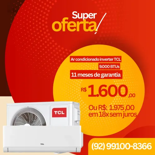 Ar condicionado TCL 9.000btus