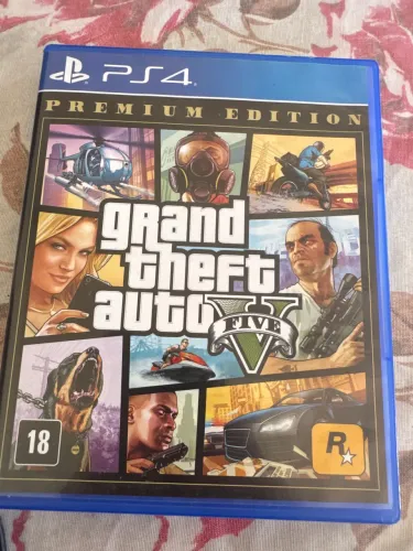 Mídia Fisica Play4 GTA5