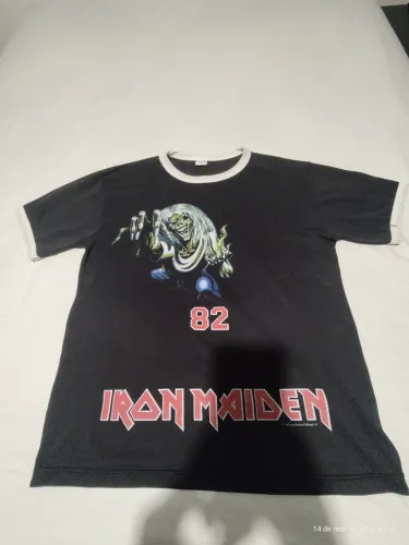 Camisa iron maiden estilo time futebol !!!