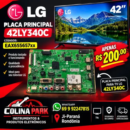 Placa Principal TV LG 42LY340C