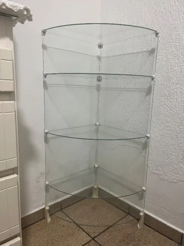 Prateleira Toda em Vidro Temperado