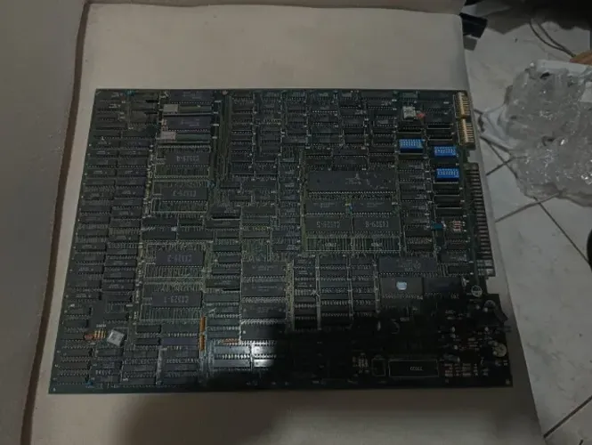 PLACA FLIPERAMA JAMMA NO ESTADO CAPITAO COMANDO