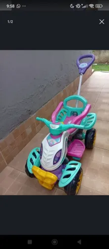 Carrinho smart menina