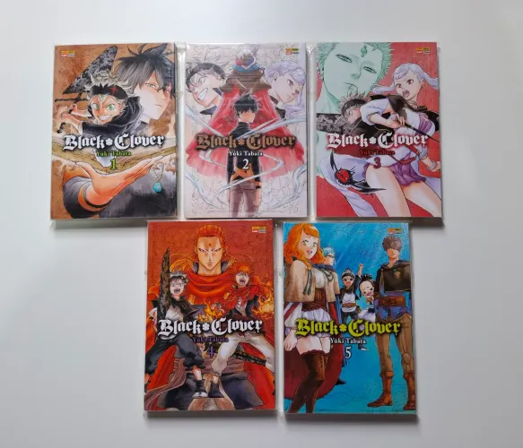 Black Clover - vol 1 ao 5