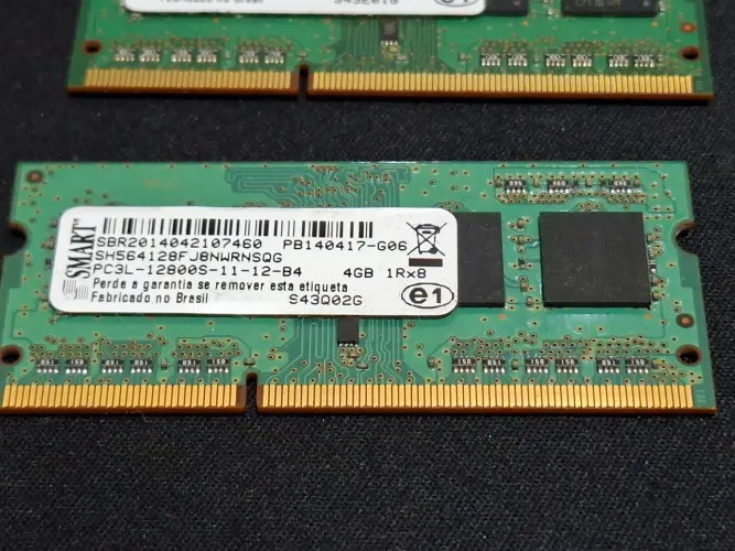 Memória 4GB PC3L notebook SMART