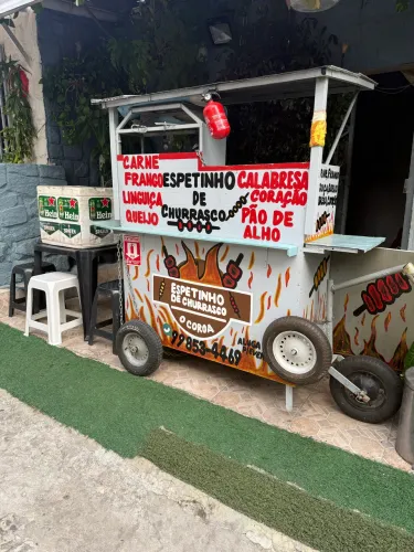 Carrinho para churrasco 