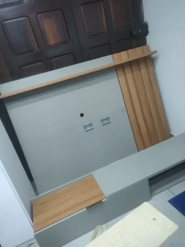 Painel de sala para TV grande