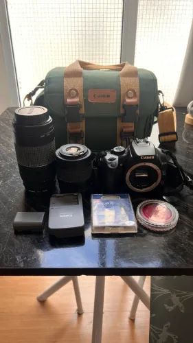 Câmera Canon Rebel xti 