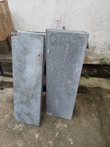 4 prateleiras de aço - 29x 92,5 cm , cor cinza