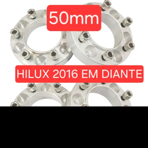 Espacador ALARGADOR 50mm Hilux 16 ate 25