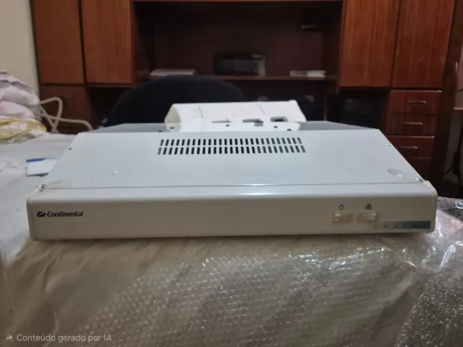 Depurador De Ar Continental 60cm Branco - 3 Velocidades 127v