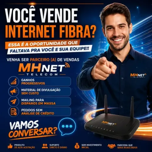VENDEDORES (AS) PARA INTERNET FIBRA