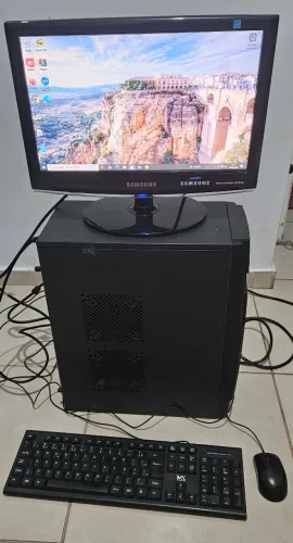 Computador Completo Intel Core i3 + 8GB RAM + SSD 240GB + Monitor Samsung