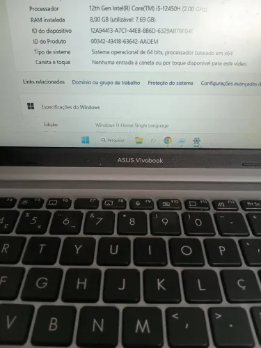 Notebook vivobook
