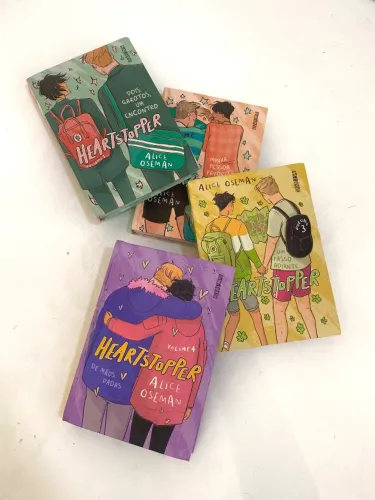 Coleção Livros Heartstopper - Volume 1 ao 4