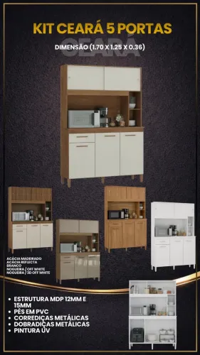 Kit Ceara 5 Portas Novo 