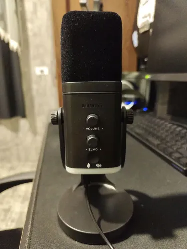 microfone USB/XLR dinâmico estilo AM8