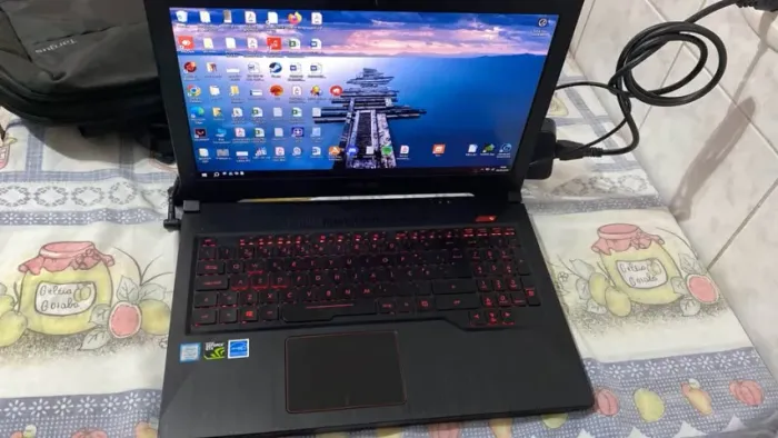 Notebook gamer asus FX 503 i5 16gb Gtx 1060 4gb SSD 240gb