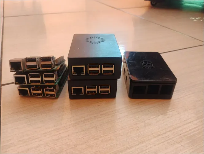 5 Raspberry Pi 3B - Funcionando *Leia Descrição 