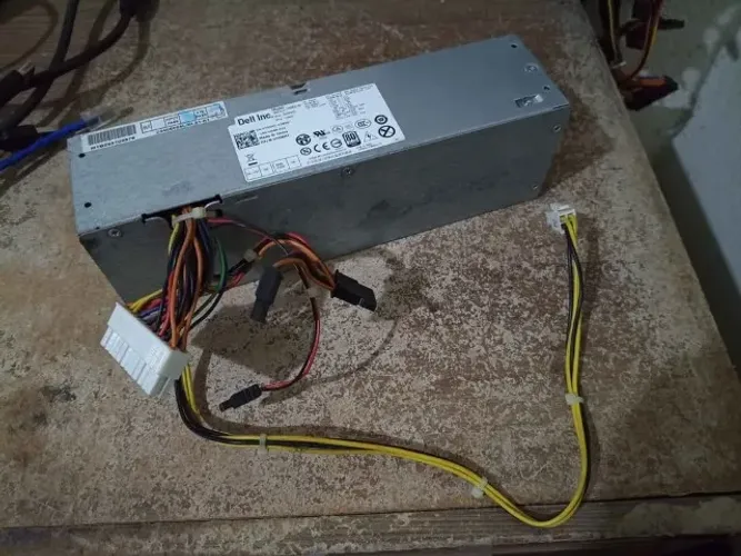 Fonte Dell para computador Gabinete Slim