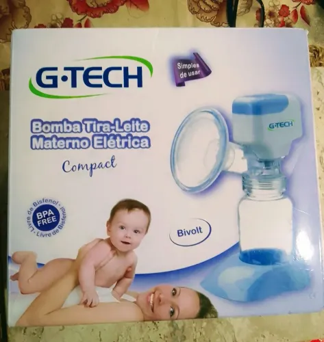 Bomba elétrica G TECH tira leite
