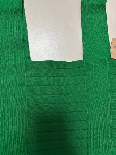 Blusa cropped bandagem nova verde