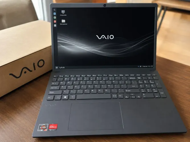 Notebook VAIO FE16 Ryzen 7 5825U | SSD 512GB | Novo na Caixa<br>Notebook VAIO FE16