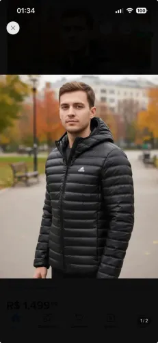 Jaqueta Adidas Varilite Masculina