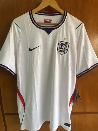 Camisa Inglaterra modelo jogador copa do mundo 