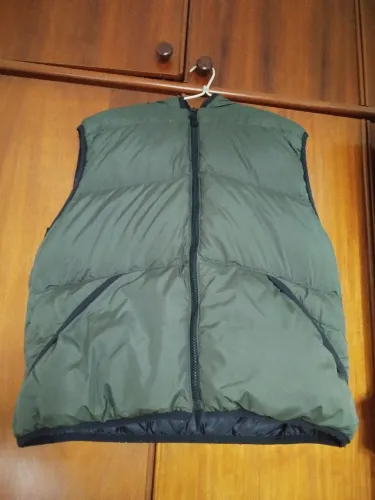 Colete Puffer com Capuz Zara XL 
