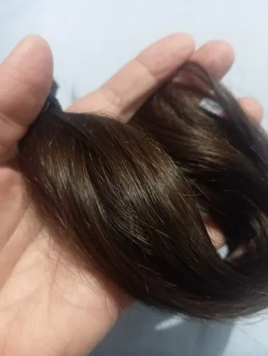 Cabelo humano virgem 