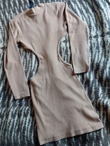 Vestido Marrom Curto
