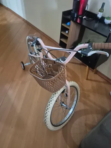 Bicicleta Infantil Aro 20 Original 120 Btwin e ganhe suporte para carro