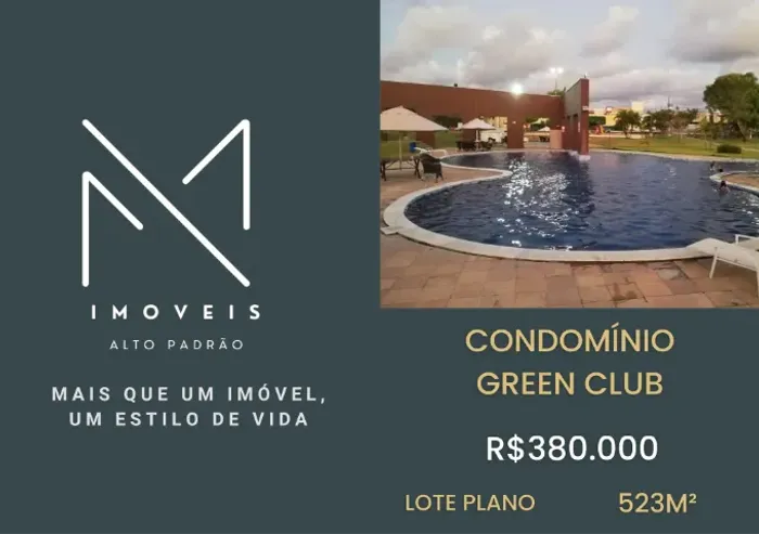 LOTE CONDOMÍNIO GREEN CLUB 1