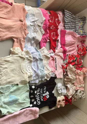 Pacote de roupas bebê Rn a 3 meses