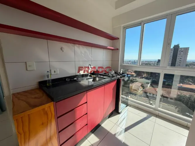 Kitnet para alugar em Maringá, Zona 07, com 1 quarto, com 40.98 m², Edifício Chaplin Premi