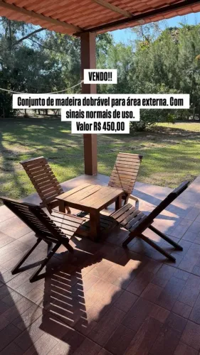 Jogo de mesa outdoor