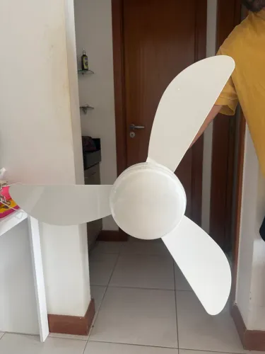 Ventilador de Teto Ventisol Fênix Branco com Controle Remoto - R$ 100