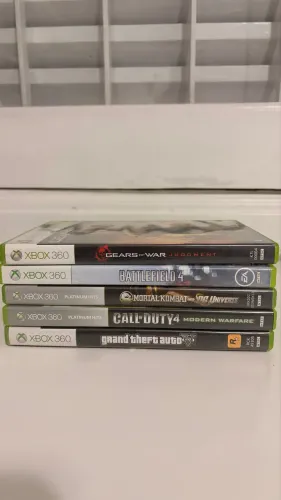 Lote 9 Jogos - Xbox 360