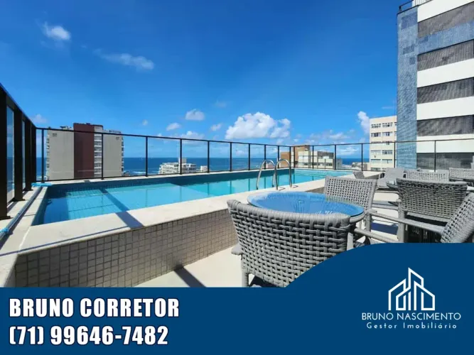 APARTAMENTO TIPO STUDIO 1 QUARTO 25M² NA PITUBA