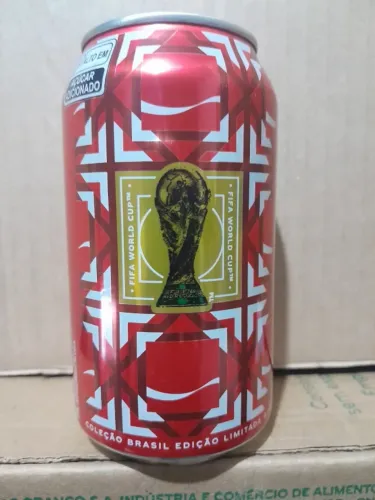 Lata CocaCola - Taça Copa do Mundo da FIFA 2026 Lacrada