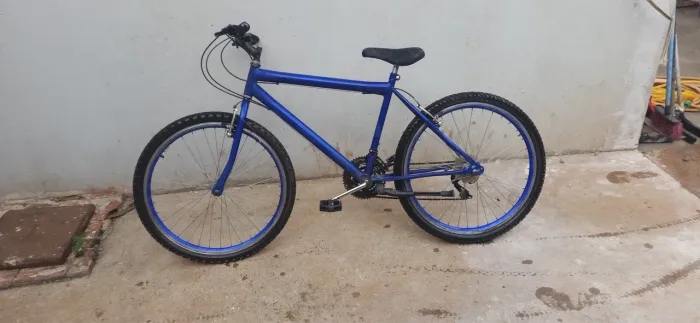 Bicicleta Azul
