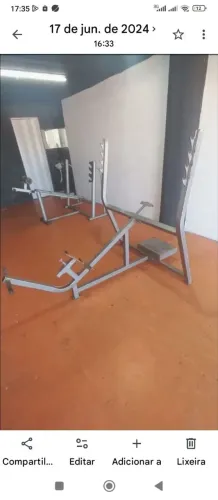Vendo 3 supinos com ótima estrutura,só falta os estofados.