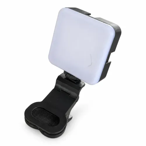 Iluminador com Presilha para Selfies, Vídeos e Chamadas