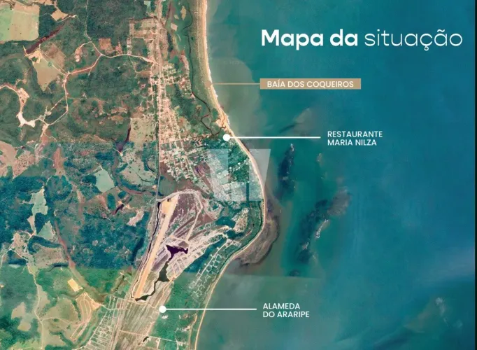 Lote (685,57 m²) - Baia dos Conqueiros Guaiú BA
