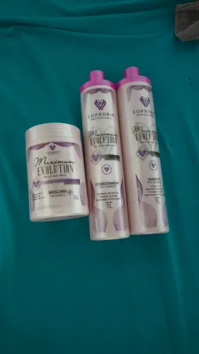 Creme , Máscara e Condicionador.