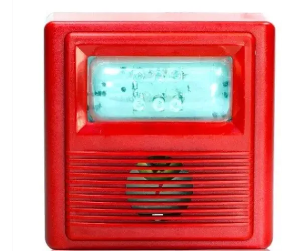 Sirene Audiovisual para centrais alarme de incêndio - CS eletrônicos