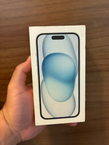 Iphone 15 128gb Blue. Lacrado , Com Nota Fiscal